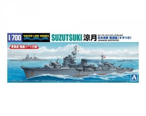 Aoshima 06669 JAPANESE NAVY DESTROYER SUZUTSUKI 1/700