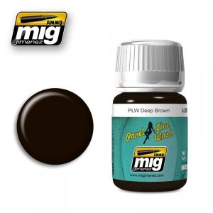 AMMO of Mig Jimenez 1618 PLW DEEP BROWN 35ml