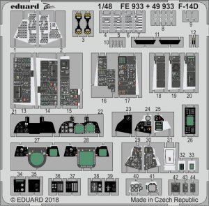 Eduard FE933 F-14D 1/48