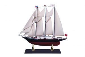 Aoshima 05714 3-Mast Topsail-Schooner Sir Winston Churchill 1/350
