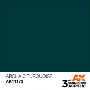 AK Interactive AK11172 ARCHAIC TURQUOISE – STANDARD 17ml