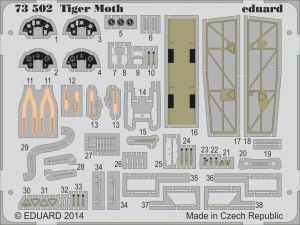 Eduard 73502 Tiger Moth 1/72 AIRFIX