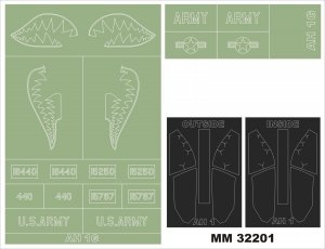 Montex MM32201 AH-1G COBRA for ICM 32063 1/32
