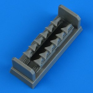 Quickboost QB49129 P-39 Airacobra Mk.I exhaust HASEGAWA 1/48