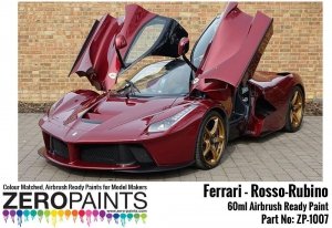 Zero Paints ZP-1007R9 Rosso Rubino (Rosso China) - Ferrari Paint 60ml