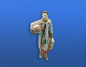 CMK F48363 US pilot with full pressure suit (for SR-71, U-2 and other planes) 1/48