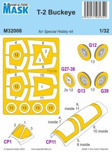 Special Hobby M32008 T-2 Buckeye (For Special Hobby Kit) 1/32