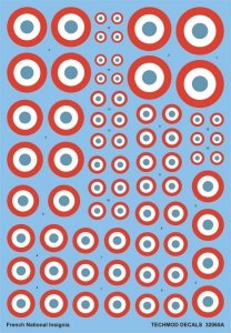 Techmod 32065 French National Insignia (1:32)