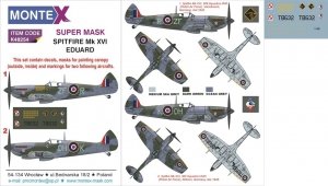 Montex K48254 SPITFIRE Mk XVI 1/48