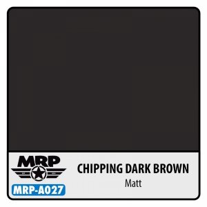 Mr. Paint MRP-A027 Chipping Dark Brown - aqua colors - 17ml