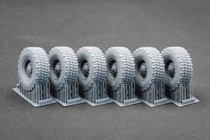 ScaleX WM 35025 Himars CTIS Ordinary wheel set (for Foreart) 1/35