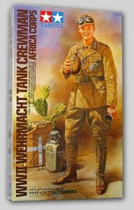 Tamiya 36310 German Wehrmacht Tank Crewman Africa Corps (1:16)