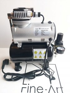 Fine Art FA-20T Kompresor bezolejowy 3l z filtrem i reduktorem Premium Line (S5000)