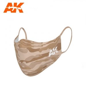 AK Interactive AK9159 CLASSIC CAMOUFLAGE FACE MASK 04