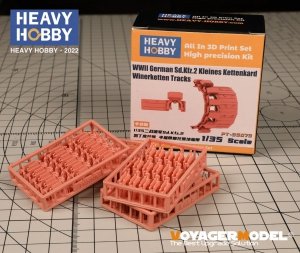 Heavy Hobby PT35073 WWII German Sd.Kfz.2 Kleines Kettenkard Winerketten Tracks 1/35