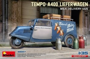 MiniArt 38057 TEMPO A400 LIEFERWAGEN. MILK DELIVERY VAN 1/35
