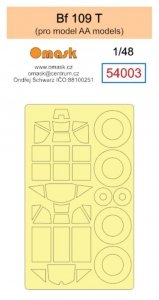 Omask 54003 Bf 109 T (AA models) 1/48