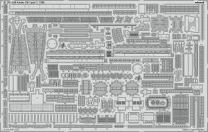 Eduard 53291 USS Alaska CB-1 part 3 HOBBY BOSS 1/350