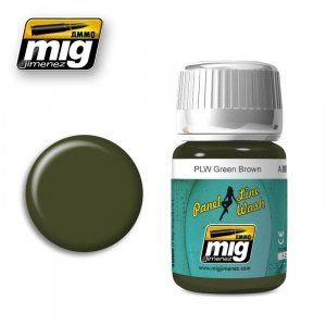 AMMO of Mig Jimenez 1612 PLW GREEN BROWN 35ml
