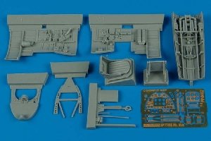 Aires 4462 Spitfire Mk.XIVc cockpit set 1/48 Academy