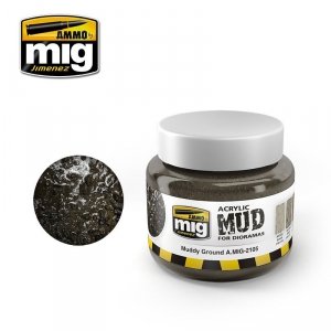 AMMO of Mig Jimenez 2105 MUDDY GROUND 250ml