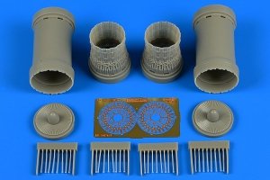 Aires 4710 F-15B/C/D/I Eagle exhaust nozzles 1/48 GWH