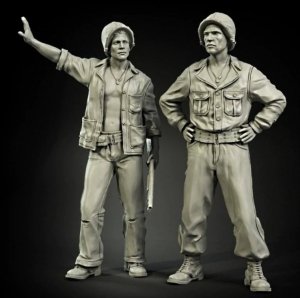 Panzer Art FI35-015 US Army PTO tankers Set 1/35