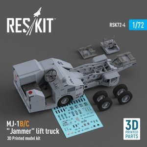 RESKIT RSK72-0004 MJ-1B/C Jammer lift truck  (3D Printed model kit) (1/72)
