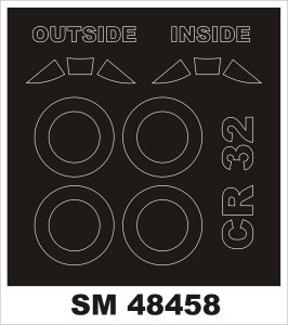 Montex SM48458 FIAT CR32 SPECIAL HOBBY 1/48