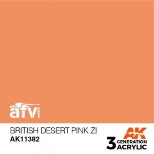AK Interactive AK11382 British Desert Pink ZI 17ml