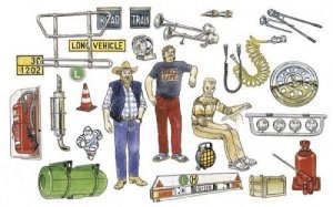 Italeri 0720 Truck Accessories (1:24)