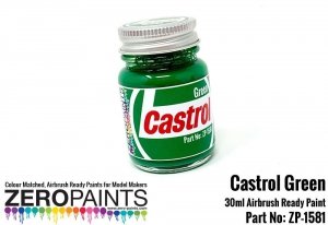Zero Paints ZP-1581 Castrol Green Paint 30ml