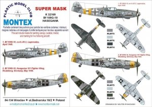 Montex K32169 Bf 109G-10 1/32