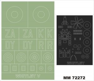 Montex MM72272 A.W. WHITLEY V AIRFIX 1/72