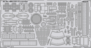 Eduard 48767 MiG-21F-13 exterior 1/48 Trumpeter