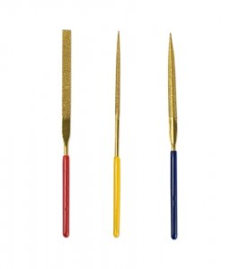 ARTESANIA LATINA 27015-3 Zestaw trzech pilników diamentowych 100 mm