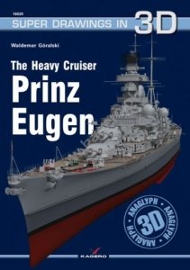 Kagero 16025 The Heavy Cruiser Prinz Eugen EN