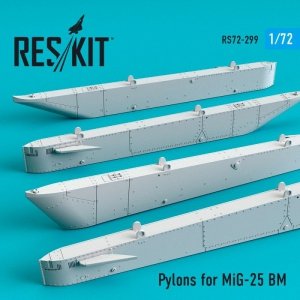 RESKIT RS72-0299 Pylons for MiG-25 BM 1/72