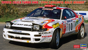 Hasegawa 20807 Toyota Celica Turbo 4WD 1994 Catalunya Rally Winner 1/24