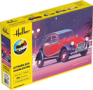 Heller 56766 STARTER KIT Citroën 2CV Charleston 1/24