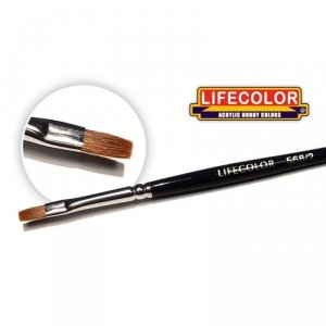 Lifecolor TA568/2 Flat Hair Marten Brush 568-2