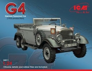 ICM 24011 Typ G4 (1935 Production) WWII German Personnel Car 1/24