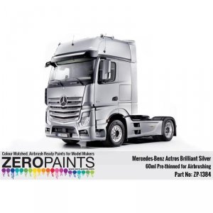 Zero Paints  ZP-1384 Mercedes-Benz Actros Brilliant Silver 60ml