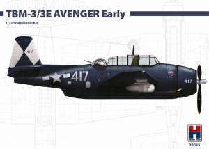 Hobby 2000 72035 TBM-3/3E AVENGER Early ( Hasegawa ) 1/72