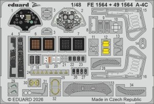 Eduard FE1564 A-4C  for HOBBY BOSS 1/48