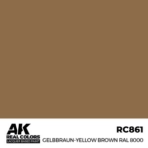 AK Interactive RC861 Gelbbraun-Yellow Brown RAL 8000 17 ml