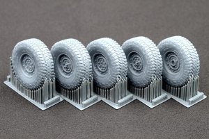 ScaleX WM 35002 HMMWV MT/R 12-bolt Ordinary wheel set (for Academy, ICM) 1/35