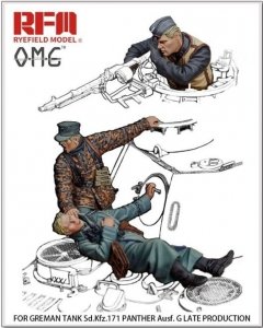 Rye Field Model OM35001 Figure Set for Panther G Late 1/35