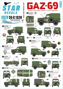 Star Decals 35-C1320 GAZ-69 1/35