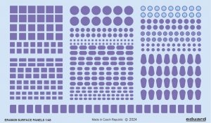 Eduard ER48009 Surface panels 1/48